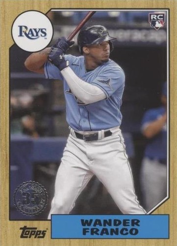 2022 Topps Series 1 - Wander Franco #T87-23