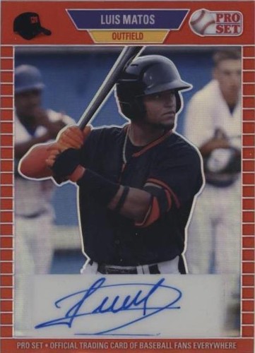 2021 Leaf Pro Set Metal - Luis Matos #PA-LM2