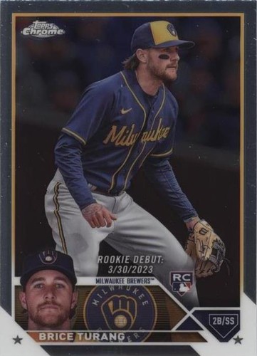 2023 Topps Chrome Update Series - Brice Turang #USC119