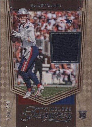 2022 Panini Chronicles Bailey Zappe #TT-BAZ
