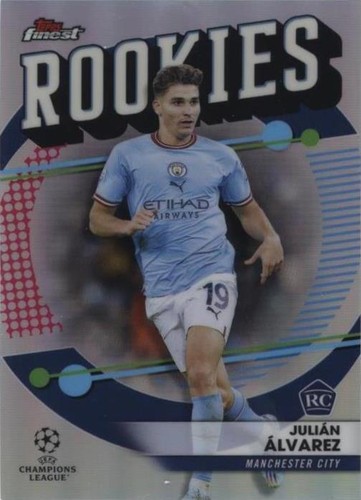 2022-23 Topps Finest UEFA Club Competitions Julian Alvarez #FR-1