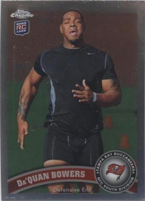 2011 Topps Chrome Da'Quan Bowers #72