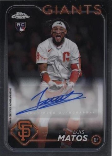 2024 Topps Chrome Update Series - Luis Matos #AC-LM