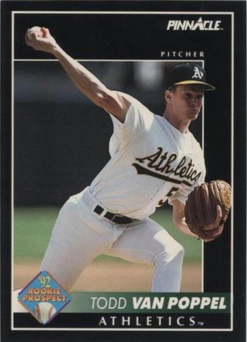 1992 Pinnacle - Todd Van Poppel #574