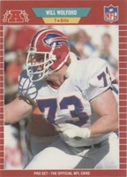 1989 Pro Set Will Wolford #33
