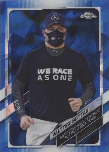 2021 Topps Chrome Sapphire Edition Formula 1 - Valtteri Bottas #44