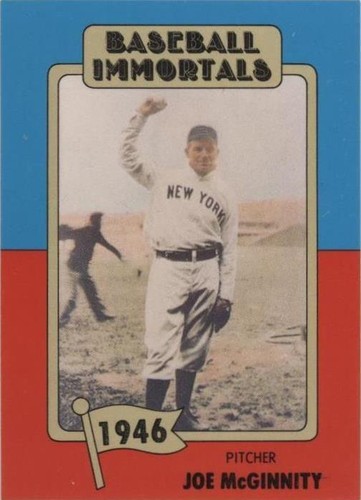 1980-84 SSPC Baseball Immortals 1st Printing Baseball Trading Cards