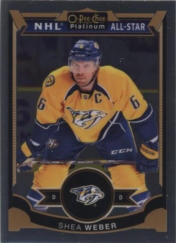 2015-16 O-Pee-Chee Platinum - Shea Weber #87