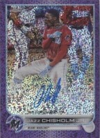 2022 Topps Chrome - Jazz Chisholm #CVA-JCJ