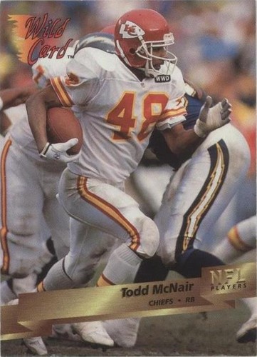 1993 Wild Card Todd McNair #72