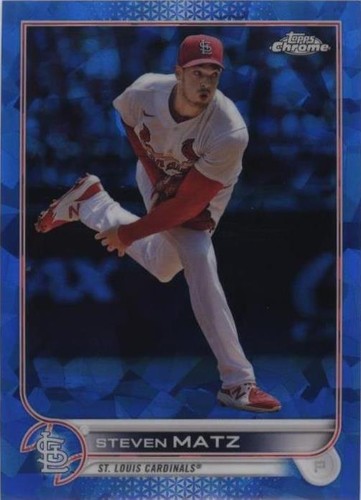 2022 Topps Chrome Update Series Sapphire Edition - Steven Matz #US209