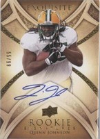 2009 Upper Deck Exquisite Collection Quinn Johnson #160