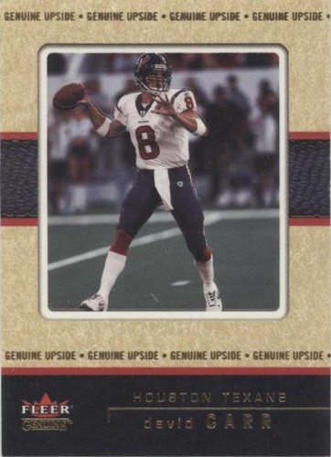 2002 Fleer Genuine David Carr #172