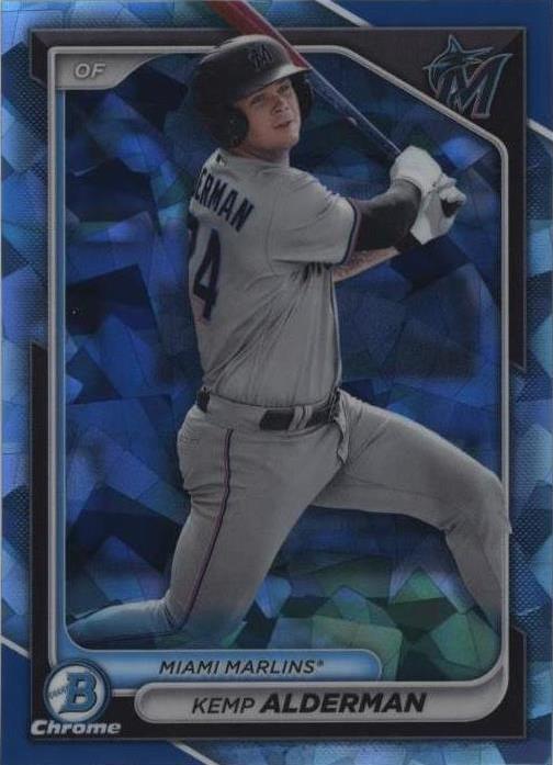 2024 Bowman Sapphire Edition - Kemp Alderman #BCP-82