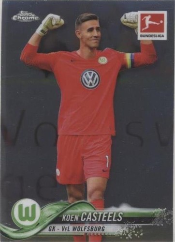 2018-19 Topps Chrome Bundesliga Koen Casteels #11