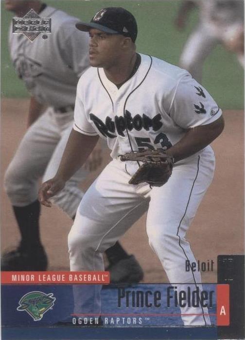 Béisbol de ligas menores Upper Deck 2002 - Prince Fielder #41