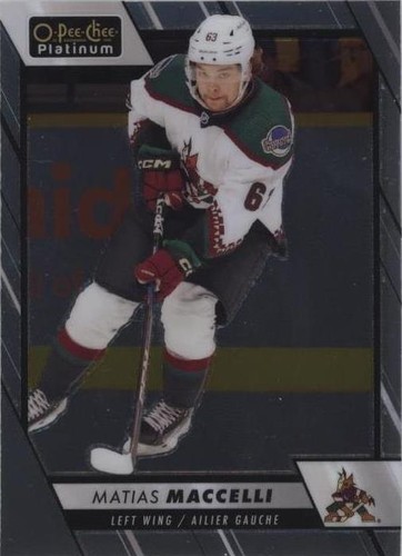 2023-24 O-Pee-Chee Platinum - Matias Maccelli #39