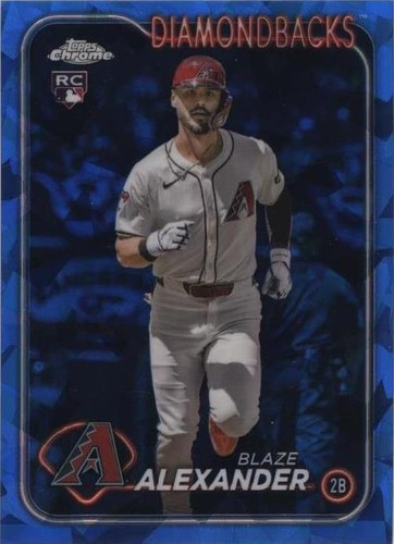 2024 Topps Chrome Update Series Sapphire Edition - Blaze Alexander #USCS197