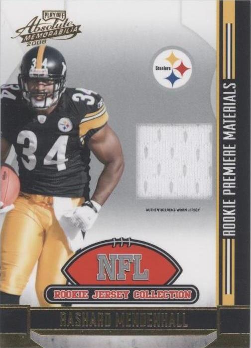 2008 Playoff Absolute Memorabilia Rashard Mendenhall #16