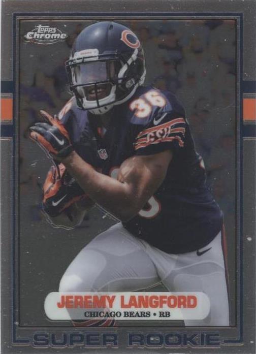 2015 Topps Chrome Jeremy Langford #89-JL