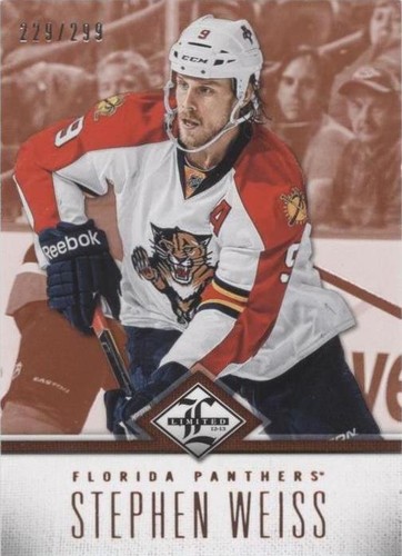 2012-13 Panini Limited - Stephen Weiss #54