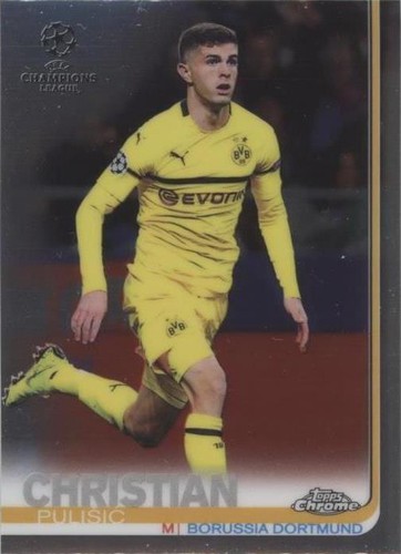 2018-19 Topps Chrome UCL Christian Pulisic #23