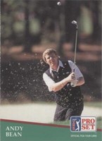 1991 Pro Set - Andy Bean #190