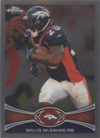 2012 Topps Chrome Willis McGahee #150