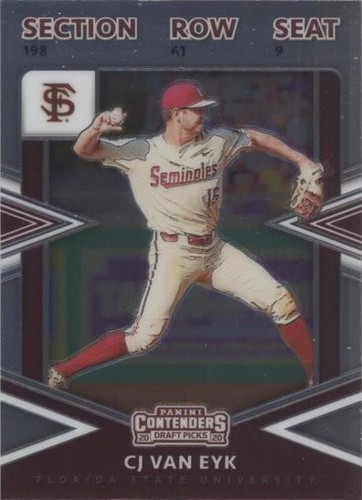 2020 Panini Elite Extra Edition - CJ Van Eyk #CT-CE