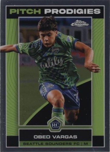 2023 Topps Chrome MLS Obed Vargas #4
