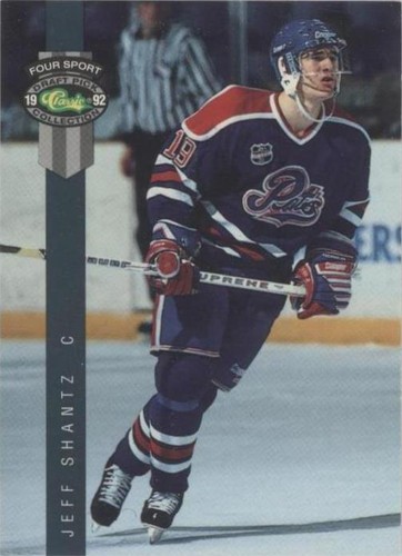1992 Classic Four Sport Draft Pick Collection - Jeff Shantz #164