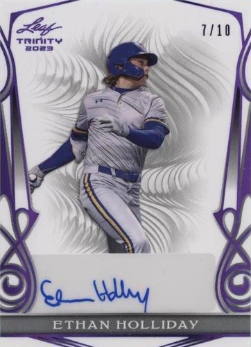 2023 Leaf Trinity - Ethan Holliday #BA-EH1