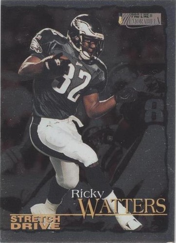 1996 Pro Line II Memorabilia Ricky Watters #DS25