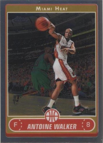 2006-07 Topps Chrome - Antoine Walker #109