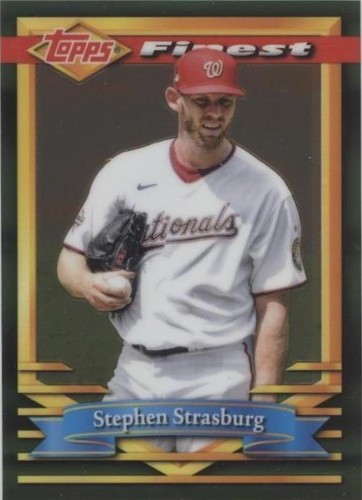 2021 Topps Finest Flashbacks - Stephen Strasburg #91