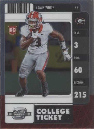2022 Panini Chronicles Draft Picks Zamir White #22