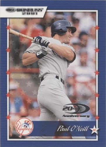 2001 Donruss - Paul O'Neill #123