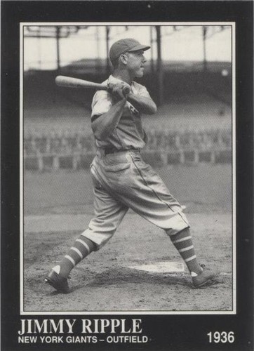 1991 The Sporting News Conlon Collection - Jimmy Ripple #86