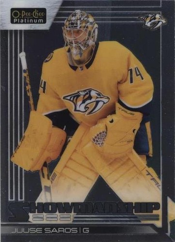 2023-24 O-Pee-Chee Platinum - Juuse Saros #S-10
