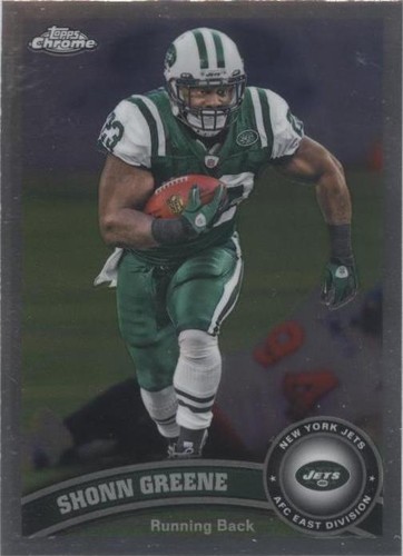2011 Topps Chrome Shonn Greene #187