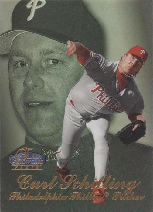 Flair Showcase 1998 - Curt Schilling #100