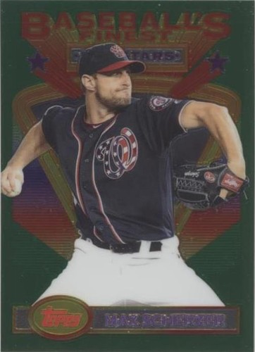 2020 Topps Finest Flashbacks - Max Scherzer #95