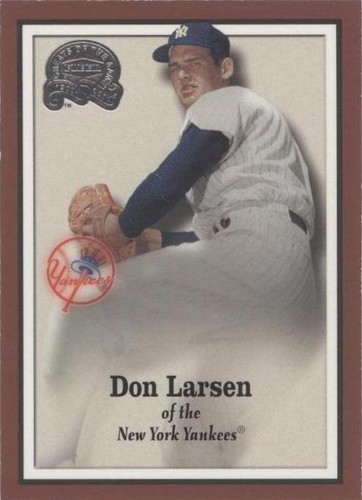 2000 Fleer Greats of the Game - Don Larsen #96