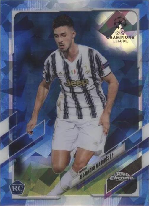 2020-21 Topps Chrome UCL Sapphire Edition Alejandro Marques #83