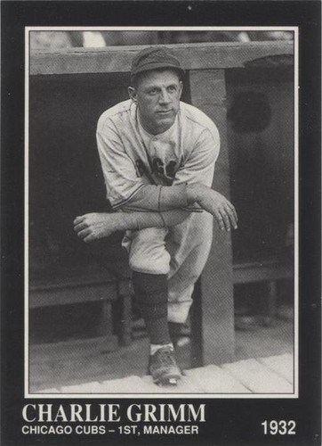 1991 The Sporting News Conlon Collection - Charlie Grimm #95