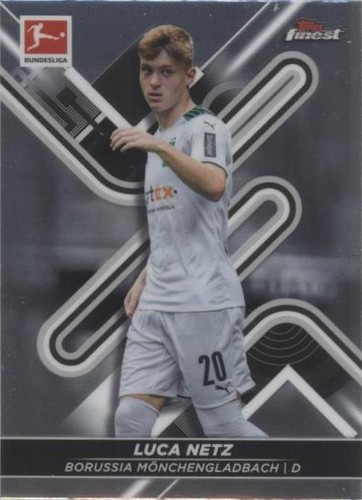 2021-22 Topps Finest Bundesliga Luca Netz #125