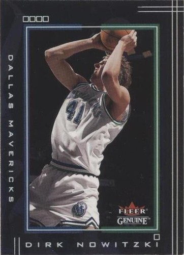 2001-02 Fleer Genuine - Dirk Nowitzki #77