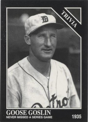 1993 The Sporting News Conlon Collection - Goose Goslin #907