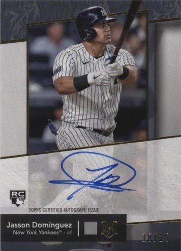 2024 Topps Museum Collection - Jasson Dominguez #AA-JD