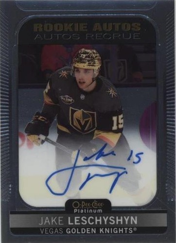 2021-22 O-Pee-Chee Platinum - Jake Leschyshyn #R-JL
